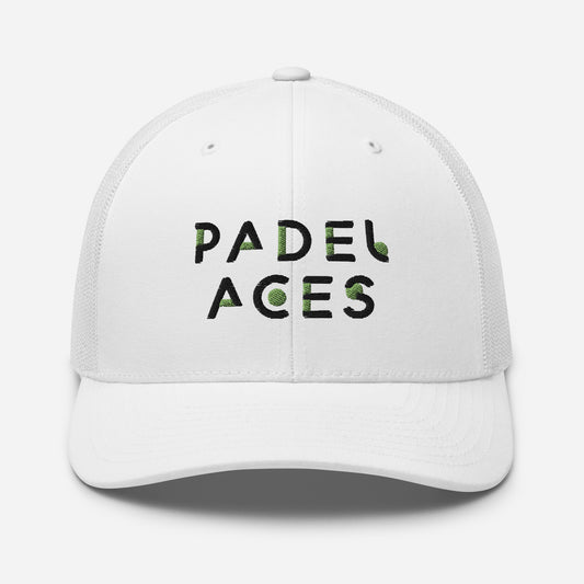 ACE TRUCKER CAP WHITE